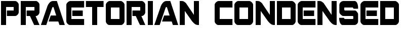 Praetorian Condensed Font