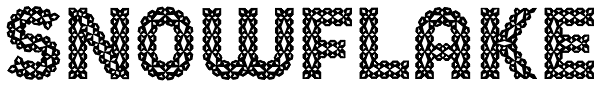 Snowflake Font
