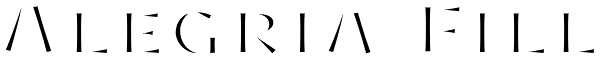 Alegria Fill Font