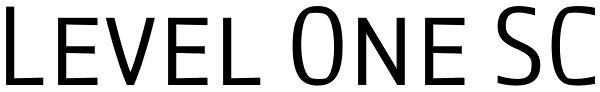 Level One SC Font