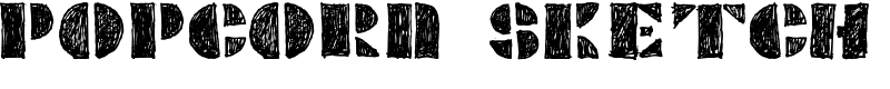POPCORN SKETCH Font