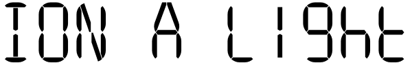 ION A Light Font