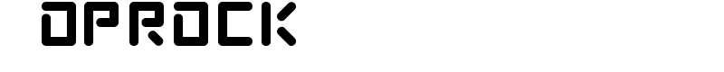 Poprock Font