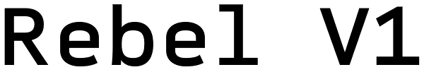 Rebel V1 Font