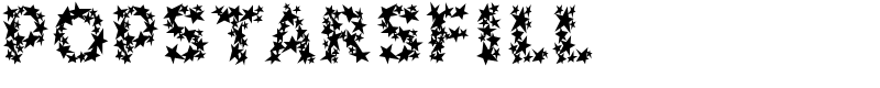 PopstarsFill Font