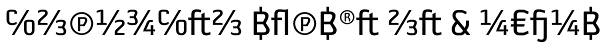 Sophisto Expert OT B Gauge Font