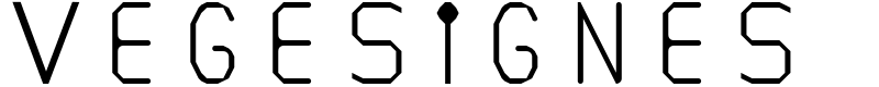 VEGESIGNES Font