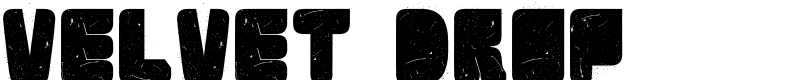 Velvet Drop Font