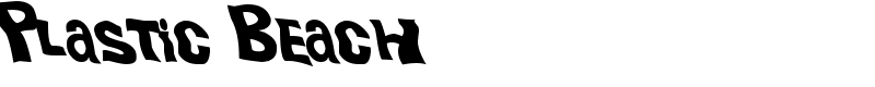 Plastic Beach Font