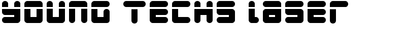 Young Techs Laser Font