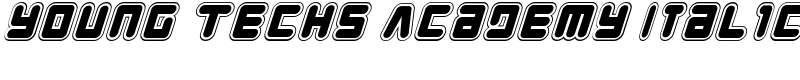 Young Techs Academy Italic Font