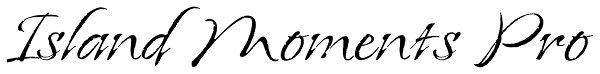 Island Moments Pro Font