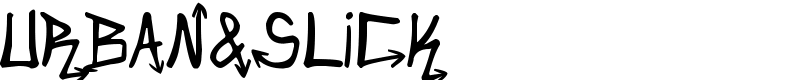 Urban&Slick Font