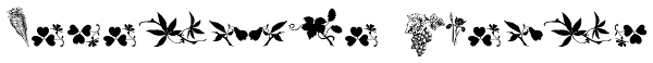 Vegetable Breath Font