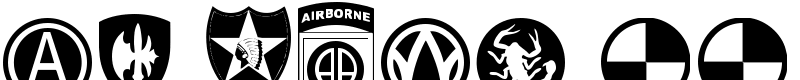 US Army II Font