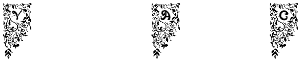 Vannucci Antico Capilettera Font