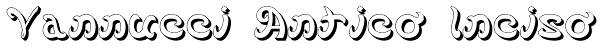 Vannucci Antico Inciso Font