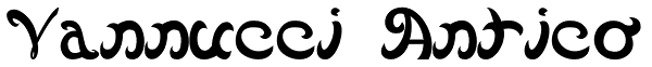 Vannucci Antico Font