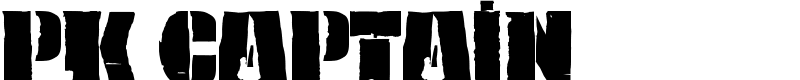 PK Captain Font