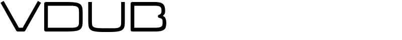VDub Font