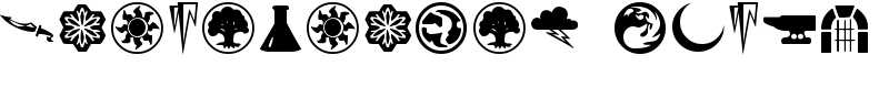 Planewalker Dings Font