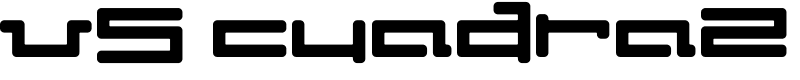 V5 Cuadra2 Font