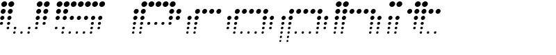 V5 Prophit Font