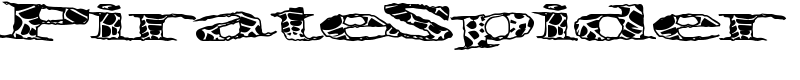 PirateSpider Font