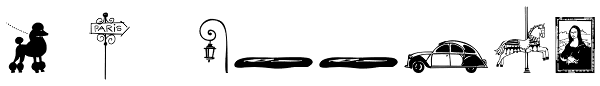 Paris Doodles Font