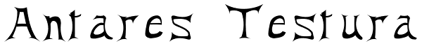Antares Testura Font