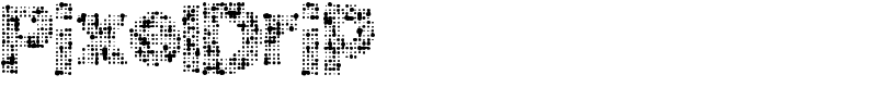 PixelDrip Font