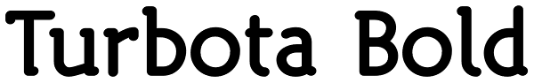 Turbota Bold Font