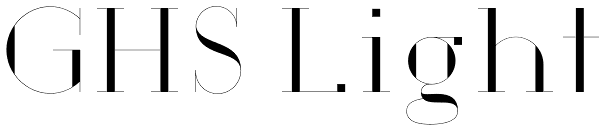 GHS Light Font