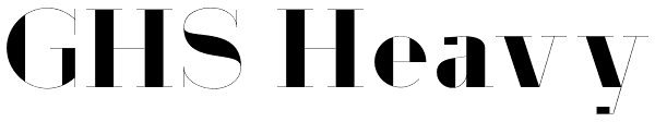 GHS Heavy Font