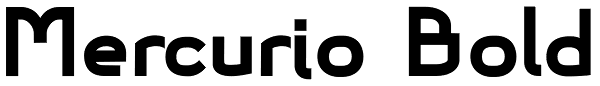 Mercurio Bold Font