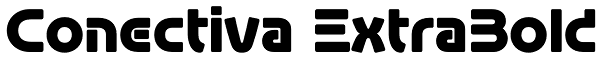 Conectiva ExtraBold Font