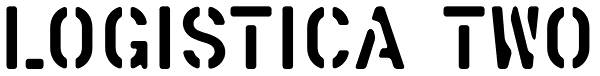Logistica Two Font
