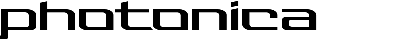 Photonica Font