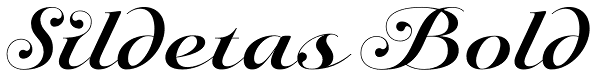 Sildetas Bold Font