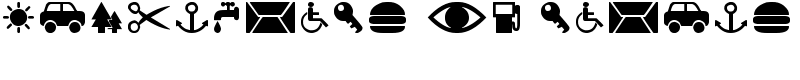 pictogramz by marioz Font