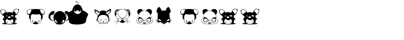 Pictoserie 3 Font