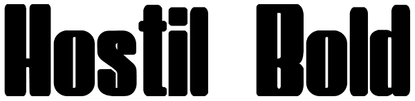 Hostil Bold Font