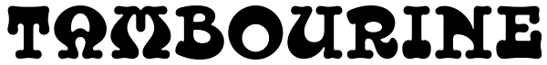 Tambourine Font