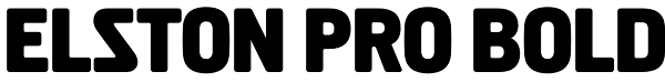 Elston Pro Bold Font