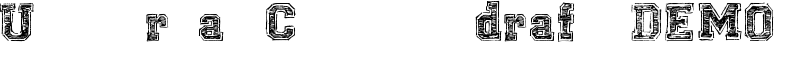 Universal College draft_DEMO Font