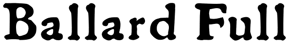 Ballard Full Font