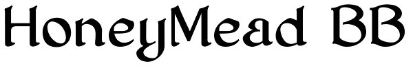HoneyMead BB Font