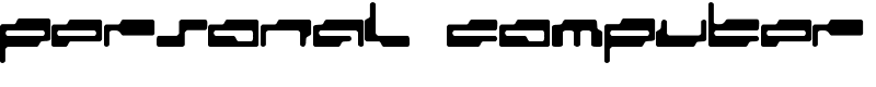 personal computer Font