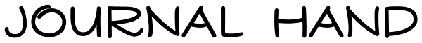 Journal Hand Font