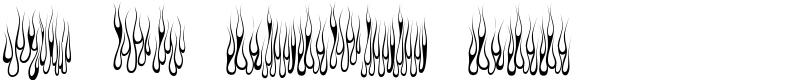 Up In Flames Too Font